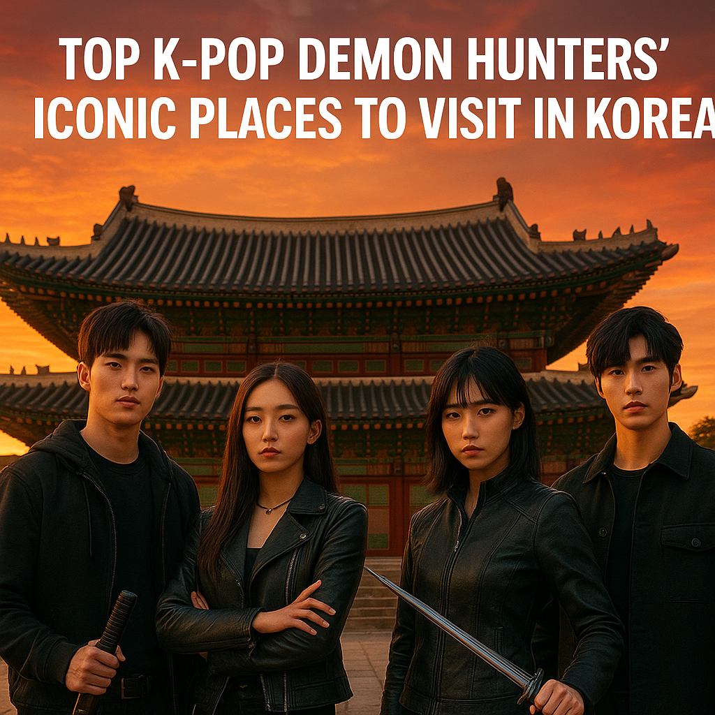 Top K-pop Demon Hunters’ Iconic Places to Visit in Korea